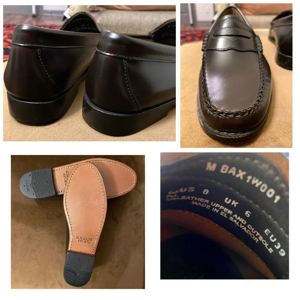 GH Bass Whitney Penny Loafer Dark Brown - Picture 16 of 16